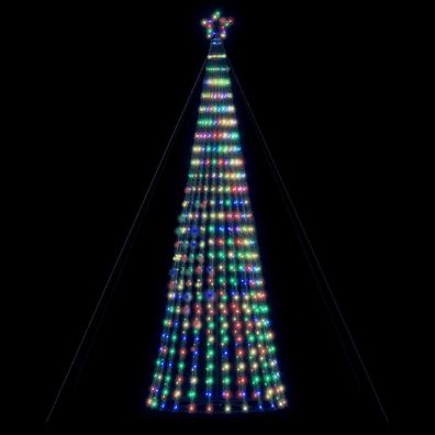 vidaXL LED Weihnachtsbaum 1028 LEDs Mehrfarbig 403 cm