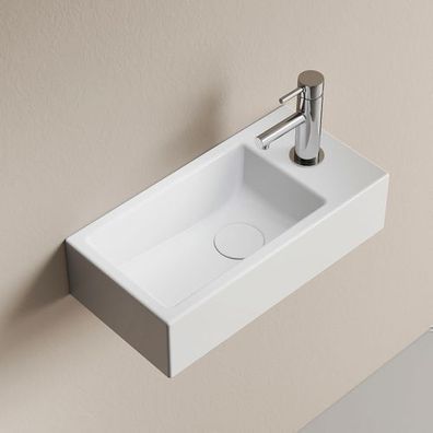 EMKE Rechteckig Wandwaschbecken Fresk