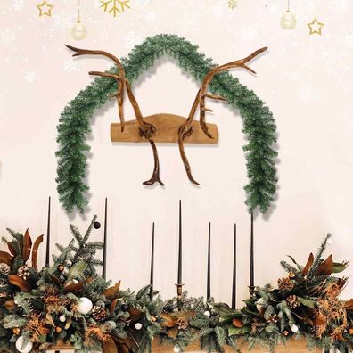 vidaXL Weihnachtsgirlande PVC 10 m