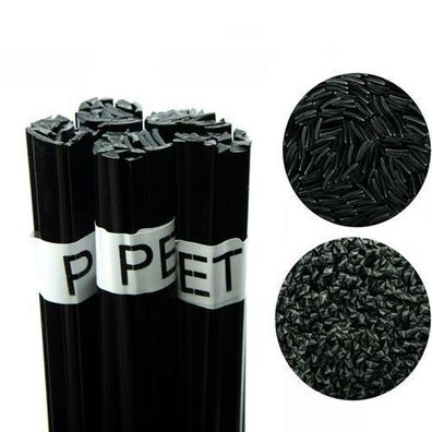 Rosfix Kunststoff-Schweißdraht PET Schwarz 100g – 42?cm | 320–370?°C