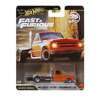 1967 Chevy Custom C-10 - Fast & Furious 25th Anniversary Hot Wheels Premium 1:64