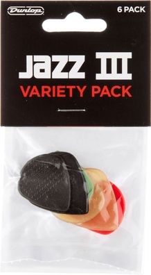 Dunlop Jazz III Pick Variety Pack