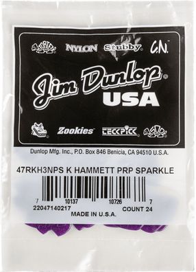 Dunlop Kirk Hammett Jazz III Purple - Art. 314631