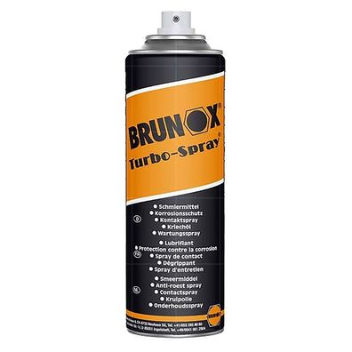 BRUNOX TURBO-SPRAY 0.3 LTR Multifunktionsspray Rostlöser Kriechöl Kontaktspray