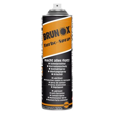 BRUNOX TURBO-SPRAY 0.4 LTR Multifunktionsspray Rostlöser Kriechöl Kontaktspray