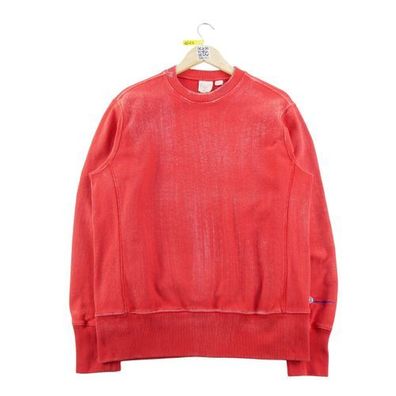 Champion Herren Sweatshirt Reverse Weave Warm Up Größe L #QWE1521