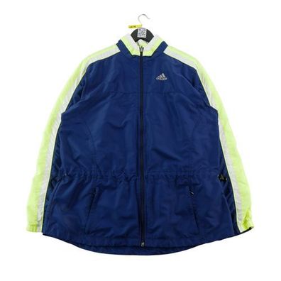 Adidas Damen Windjacke Sportswear Retro Y2K Größe L #QWE1076