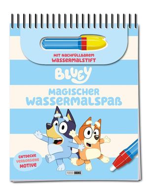 Bluey: Magischer Wassermalspaß - Malbuch für Kinder