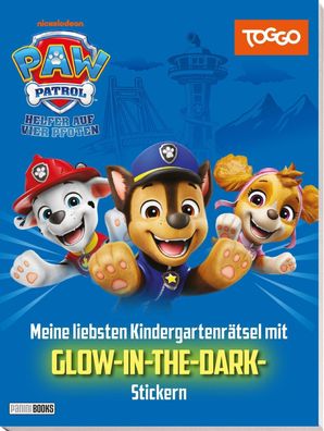 PAW Patrol: Meine liebsten Kindergartenrätsel mit GLOW-IN-THE-DARK