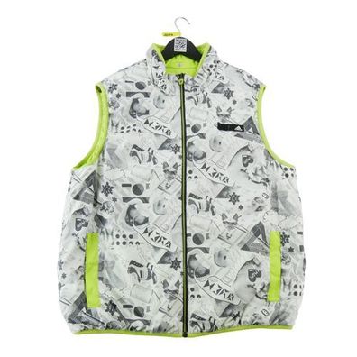 Adidas Herren Steppjacke Regular Fit Wendedesign Größe L #QWE1079