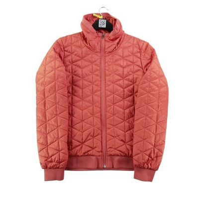 Under Armour Damen Steppjacke Körperbetonte Passform Rosa Größe M #QWE1201