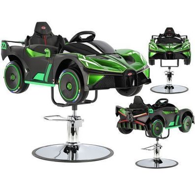 Kinder Friseurstuhl Auto Multimedial - Hydraulisch & Drehbar