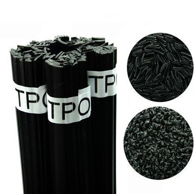 Rosfix Kunststoff-Schweißdraht TPO Schwarz – 100g | 42?cm, 320–380?°C