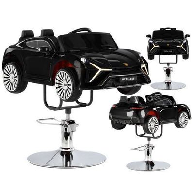 Kinder-Friseurstuhl Auto multimedial & hydraulisch drehbar