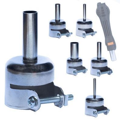 Rosfix Set Heißluftdüsen 3–12 mm – Für Lötstationen | Ø 20 mm Anschluss