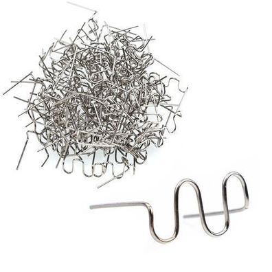 Rosfix Kunststoffklammern Set 0,6 mm Wellenform – 100 Stück | Profiqualität