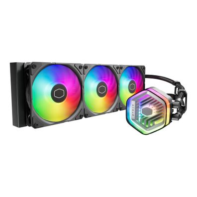 Cooler Master MasterLiquid 360L Core White AIO Wasserkühlung 360mm ARGB