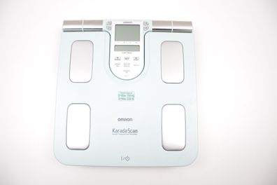 Omron BF511 Körperanalysewaage Körperfett Muskelmasse 8 Sensoren Defekt