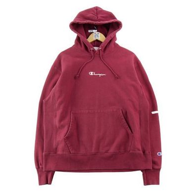 Champion Herren Kapuzenpullover Sepia Red VBX Größe L #QWE7818