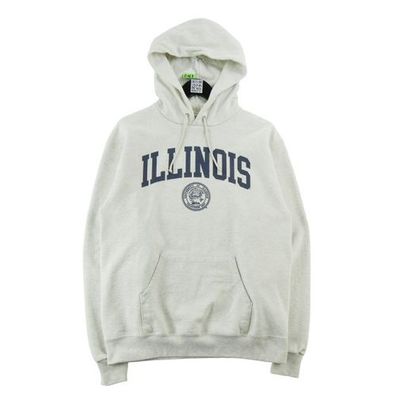 Champion Herren Kapuzen-Sweatshirt Grau Größe M #QWE0167