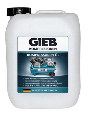 Öl für Schraubenkompressoren 2,5 ltr