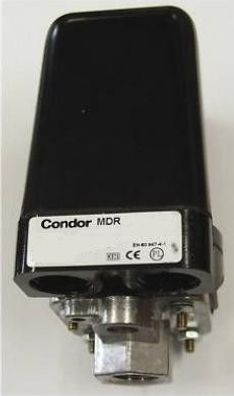 CONDOR Druckschalter MDR 5/16 - ohne Taster - ohne Relaise mit glatter Abdeckhaube