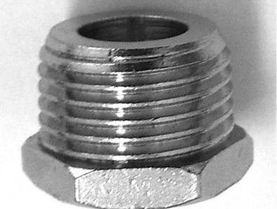 Reduziernippel 1/2" AG x 1/4" IG