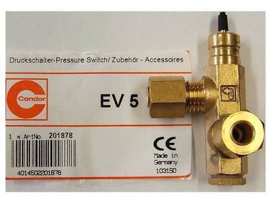 Condor EV5 Entlastungsventil MDR5 11-15 bar 201878 103061 Kompressor