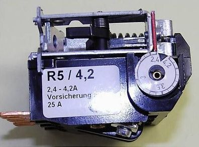Motorschutzrelais für CONDOR Druckschalter MDR/5 - Relaise 2,4 - 4,2 A