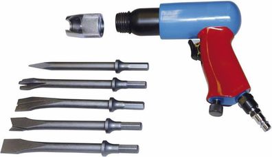 Druckluft - Meisselhammer SET 8TLG PRO