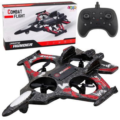 RC Drohne LEAN Toys Fighter Kampfjet EPP Schaum 2,4 GHz 360 Grad Flugfiguren