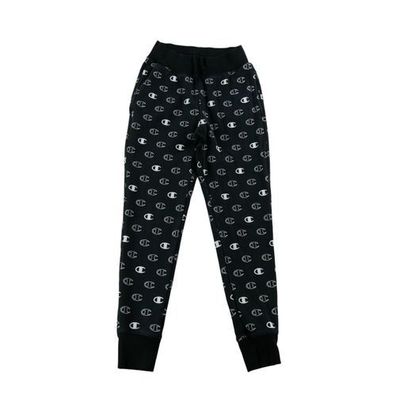 Champion Herren Jogginghose Reverse Weave Schwarz Größe S #QWE3897