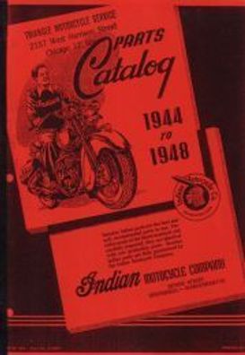 Ersatzteilkatalog Indian 1944 Bis 1948, Modelle 344-345-346-347-348