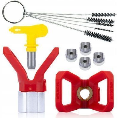 Rosfix Set Spritzdüse 517 + Düsenschutz + 3 Dichtungen + 5 Reinigungsbürsten