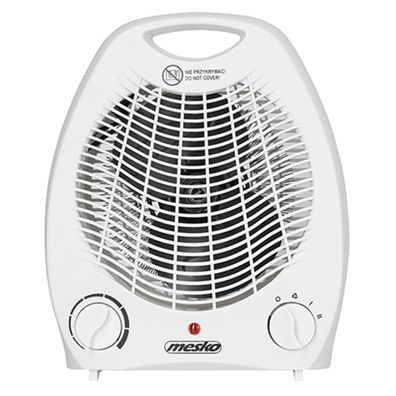 Mesko MS 7719 Heizlüfter mit 2 Heizstufen - 2000 W, Weiß