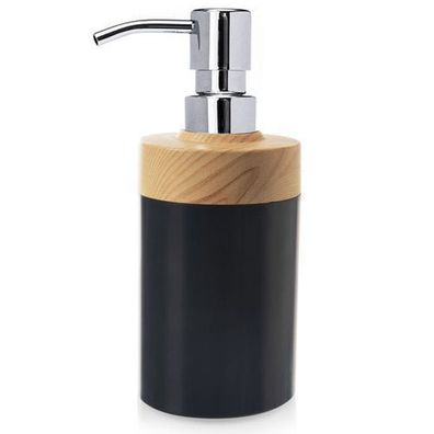 Schwarzer Seifenspender 380 ml