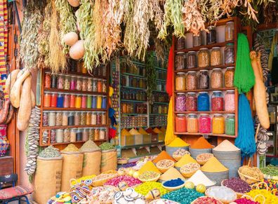 Bunte Märkte: Gewürzmarkt in Marokko