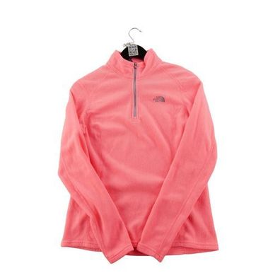 The North Face Damen Fleecepullover TKA Glacier ¼ Zip Größe L #QWE3077