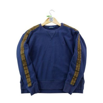 Polo Ralph Lauren Sweatshirt Damen mit Poney und V-Ausschnitt Größe S #QWE4289