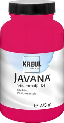 KREUL Javana Seidenmalfarbe Weinrot 275 ml – brillante Seidenmalfarbe