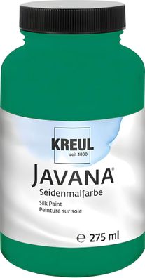 KREUL Javana Seidenmalfarbe Dunkelgrün 275 ml – brillante Seidenmalfarbe
