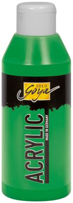 KREUL SOLO GOYA Acrylic Permanentgrün 250 ml – Künstler-Acrylfarbe