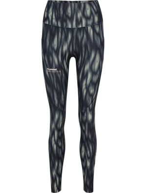Hummel Damen Leggings Hmlhiit Aop Intensity Hw Tights 230134