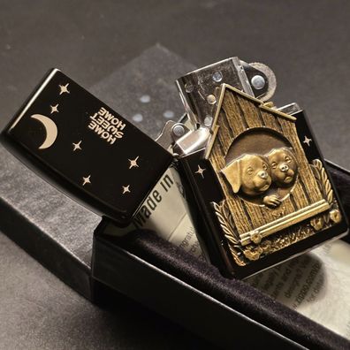 Zippo Doghouse / Hundehütte Limited Edition Nr. xxxx/1000, Feuerzeug, Emblem