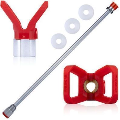 Rosfix Set Spritzlanze 100cm + Düsenschutz + 4 Dichtungen | 290 bar 7/8"