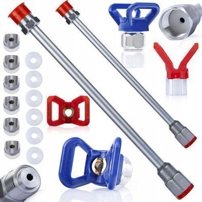 Rosfix Set Spritzlanze 30 + 50 cm – 290 bar | 7/8" Gewinde, Dichtungen