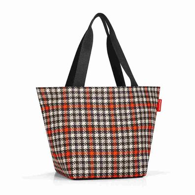 reisenthel shopper M glencheck red ZS3068 rot Schultertasche 15L