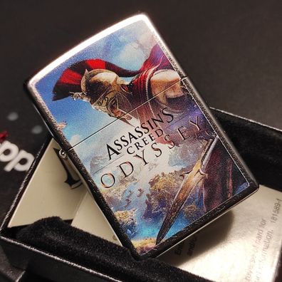 Zippo Assassins CREED Odyssey, Streetchrom, Lighter, Ubisoft