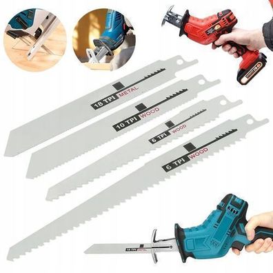 Rosfix Set Saegeblatt 150/200 mm – 6/10/18 TPI | HCS für Holz & Metall