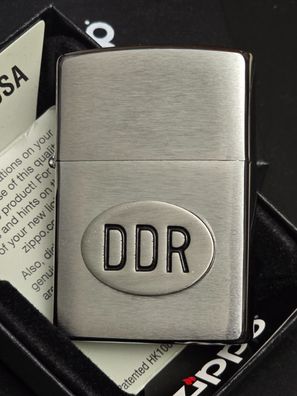 Zippo DDR Emblem (Custom PIN Style) Deutsche Demokratische Republik CG #177
